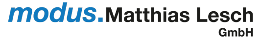 Logo Modus.Matthias Lesch GmbH